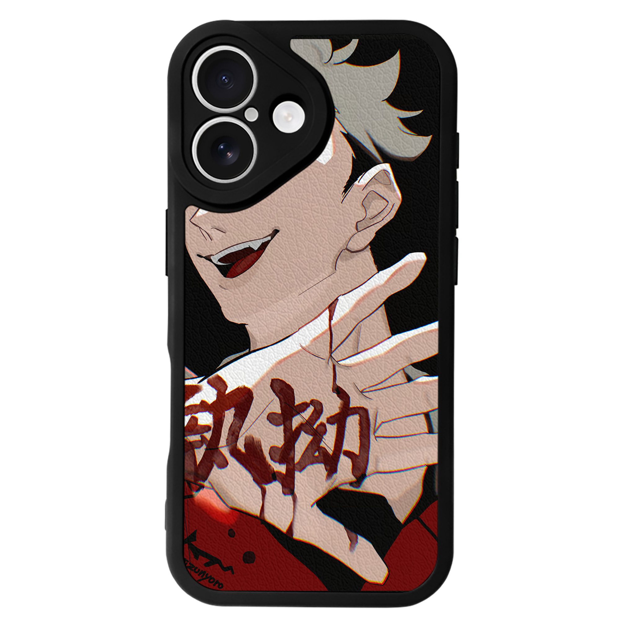 （画像用） ハイキュー!! Haikyu!! 【iPhone 16シリーズ対応】シリコンスマホケース（レザー調） 材質：シリコン